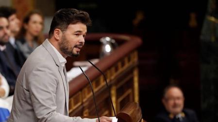Rufián, a Sánchez e Iglesias "Debería darles vergüenza. Se arrepentirán"