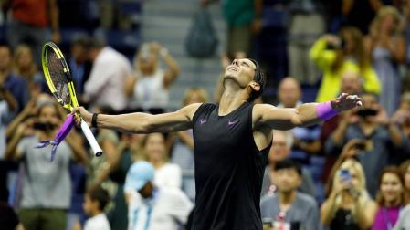 Nadal, a semifinales pese a toparse con la firme oposición de Schwartzman