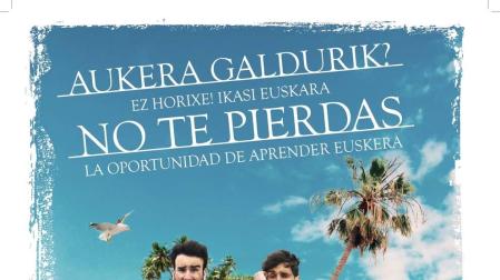 El Gobierno foral lanza una campaña para promocionar el aprendizaje de euskera
