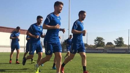 Osasuna se ejercita en Huelva antes de regresar a Navarra