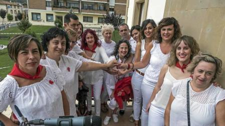Todas las fotos del cohete de fiestas de Ayegui 2019