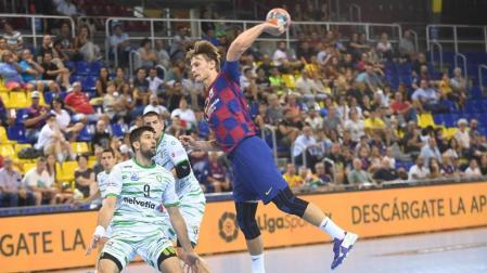 Un Barça más rodado no da opción al Helvetia Anaitasuna en su estreno