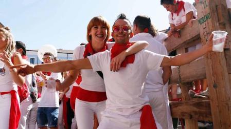 Todas las fotos del cohete de fiestas de Ablitas 2019