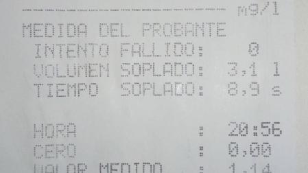 Un motorista herido tras ser alcanzado por una conductora que dio positivo en alcohol