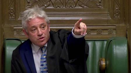 John Bercow, presidente de la Cámara de los Comunes, dimitirá el 31 de octubre