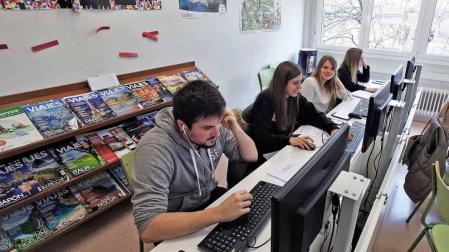 Alumnado del Centro Integrado Burlada FP