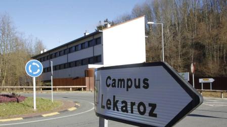Nueva red para solventar el déficit de agua en el campus de Lekaroz