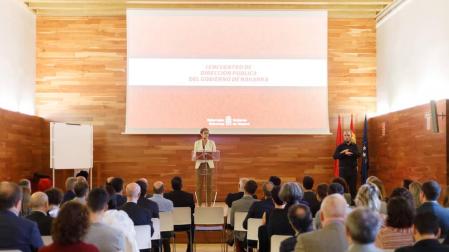 Chivite insta a la Dirección Pública del Gobierno a trabajar por el bien común