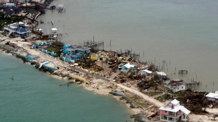 Aumentan a siete a las muertes en Bahamas a causa del paso de Dorian