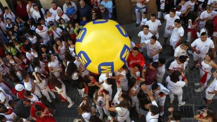 Galería de imágenes del inicio de las fiestas de Sangüesa