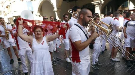 Galería de imágenes del inicio de las fiestas de Sangüesa