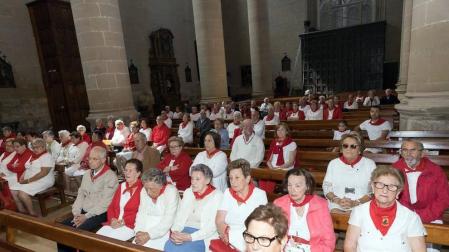 Galería de imágenes del Día de los Mayores en las fiestas de Cintruénigo.