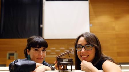 La música se vuelve color en Civican de la mano de Alicia Torrea y Karmele Gómez