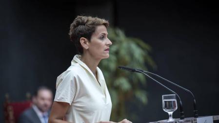 Chivite asegura que "no ha habido ningún tipo de contraprestación" a Bildu