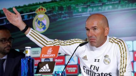 Rueda de prensa de Zidane.