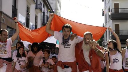 Fotos del cohete de fiestas de Alsasua 2019