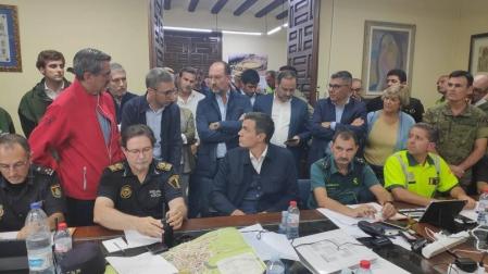 Sánchez dice que el Gobierno "no va a escatimar" recursos para responder a DANA