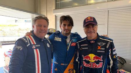 Los Sainz se divierten en Los Arcos