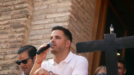 Todas las fotos del cohete de fiestas de Villafranca.