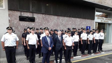 Grande Marlaska visita la Comandancia de la Guardia Civil en Navarra