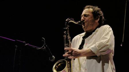 El compositor y saxofonista navarro Josetxo Goia-Aribe.