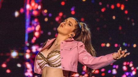 Rosalía, sobre el escenario del BBK Live.