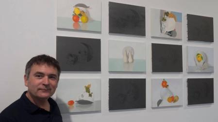 José Miguel Corral inaugura este viernes en Pamplona su exposición 'Presente continuo'