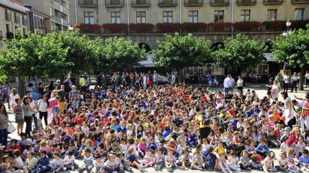 El colegio Escolapios de Tafalla agradece la ayuda tras la riada