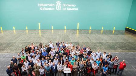 El Navarra Arena acoge una jornada transfronteriza del deporte