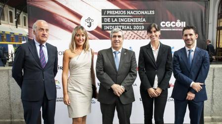 Das-Nano y Ana Monreal, Premios Nacionales de Ingeniería Industrial