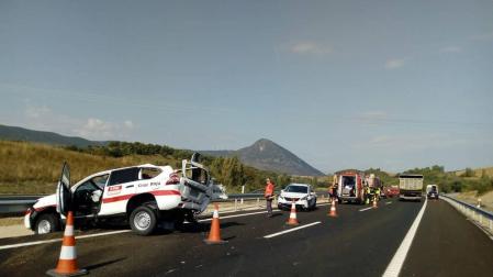 Ha sido trasladado al Complejo Hospitalario de Navarra