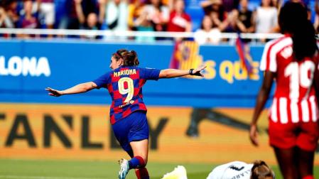 El Barcelona zarandea al campeón Atlético en la Primera Iberdrola