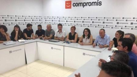 Reunión de la Ejecutiva de Compromís
