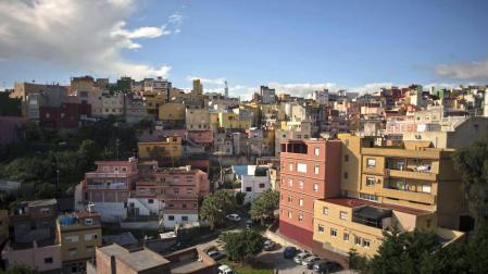 Barriada de El Príncipe, en Ceuta.