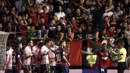 Galería de imágenes del partido de la jornada 5 de LaLiga Santander disputado en El Sadar.