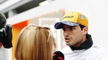 El piloto español Carlos Sainz, del equipo McLaren.
