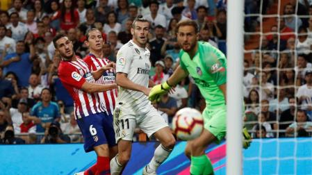El derbi Atlético de Madrid-Real Madrid, en cinco duelos