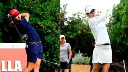 Recari y Ciganda entran en el 'top 5' del 'Mediterranean Ladies Open'