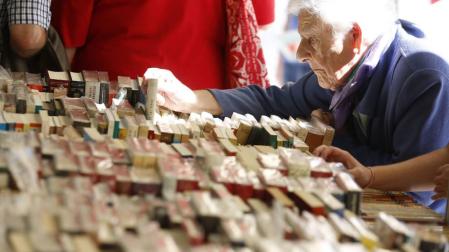 La feria para los más bibliófilos, hasta el 6 de octubre en la Plaza del Castillo