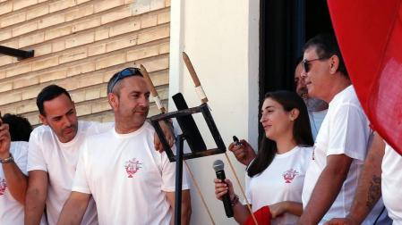 Fotos del cohete de fiestas de Cortes este sábado 28 de septiembre