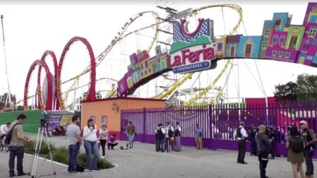Parque de La Feria de Chapultepec, donde ha ocurrido el accidente.