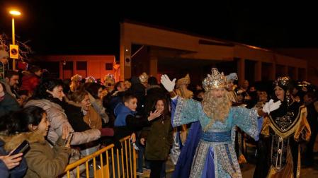 Ovejas de nuevo en la cabalgata de Barañáin