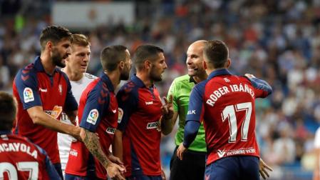 El polémico VAR, benévolo con Osasuna