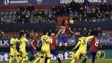 Imágenes del Osasuna-Villarreal