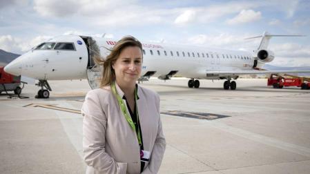 Vanesa Polo: “Es fundamental no perder las rutas que ahora tenemos en el aeropuerto”
