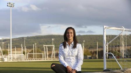Leyre Fernández: “Estoy superfeliz por marcar un gol con el equipo de mi vida”