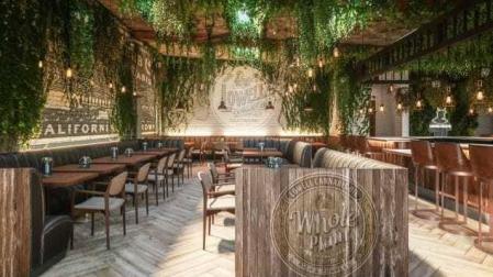 Interior del Lowell Farms: A Cannabis Café