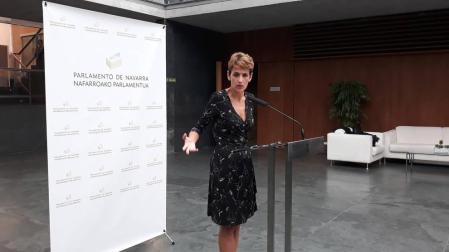 Chivite dice que las elecciones no eran lo deseable, pero tiene "buenas expectativas"