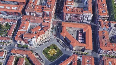 Problemas con la madera en el suelo de la calle Olite
