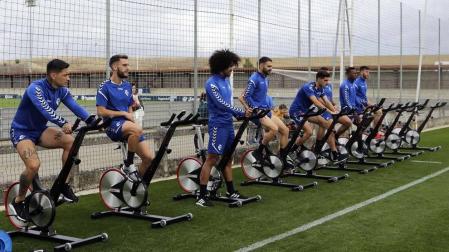 Suave sesión de recuperación para Osasuna en Tajonar